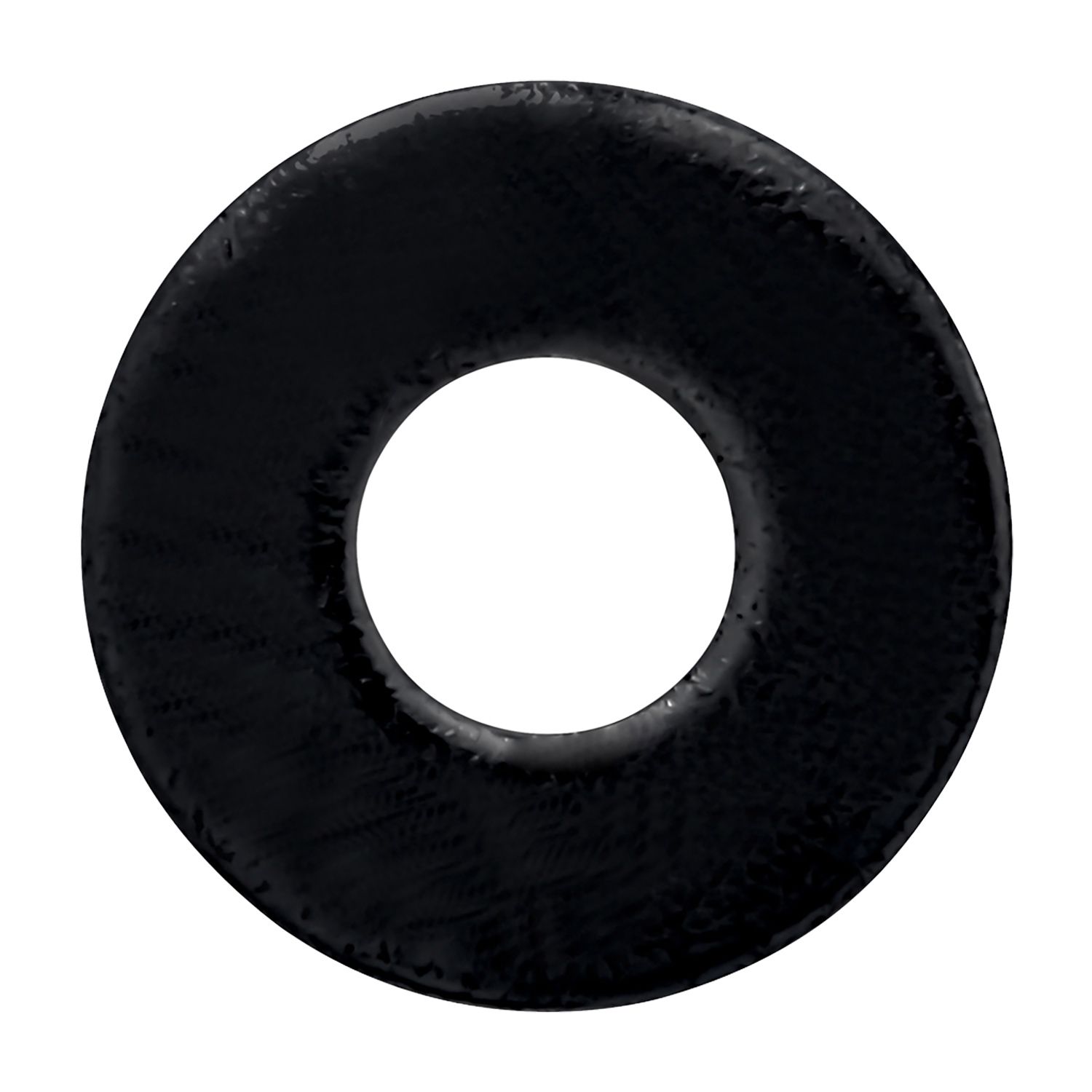 1/4 SAE FLAT WASHER BLK ZINC TRIPLE GUARD 1,000