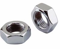 1/2-13 FIN HEX JAM NUT GR5 ZINC