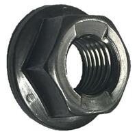 7/16-20 HEX FLANGE TOP LOCK NUT  GR F PLN