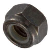1/4-20 NYLON INSERT L/NUT  BLK ZN