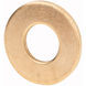 #8 SAE FLAT WASHER ANTBRASS